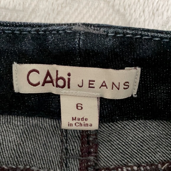 CAbi dark blue denim shorts size 6 style 891 - Picture 4 of 4